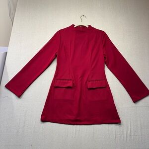 Red Long Sleeve Dress